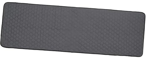 Fenteer Elektrisches Heizkissen, Heizkissen, Beheiztes Schlafsack-Inlett mit USB-Stromversorgung, Heizdecke für Outdoor-Sport-Rucksackreisen, Schwarz Und Grau