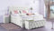 Boxspringbett Jana 240x220, VS-Weiß, 7-Zohnen Taschenfederkernmatratze, Ergoflex - Inklusive Aufbau - Deutscher Hersteller