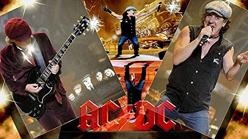 Puzzle für Erwachsene 2000 Teile ACDC Rockband Puzzles für Kinder Lernspielzeug Denkspiel Geschenk Teenager Home Entertainment Spielzeug 70x100CM