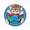 13 cm x 12,5 cm für Arale Jump Autoaufkleber VAN Koffer Feiner Stoßstangenaufkleber Tuning