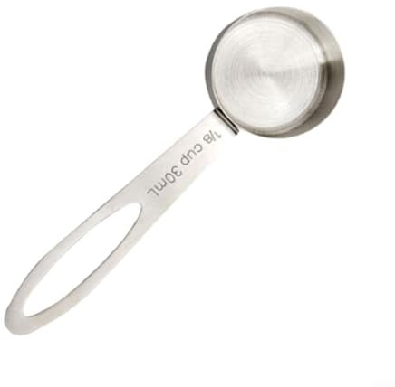 Edelstahl Kaffeelöffel 30Ml Messlöffel 2 Esslöffel Portionierungslöffel Für Kaffeemaschinen Kaffee Milchpulver Zucker Teeblätter Küche Silber 140X43mm