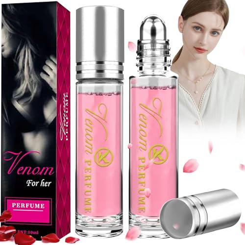 Pheromone Parfum Woman, 20ml Parfüm Frauen, Pheromon Parfum Damen, Pheroma Parfüm Pheromiya Rollerball für Anziehen Männer, Attraktiv Halten