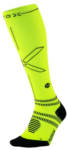 STOX Energy Socks, Chaussettes de course pour femme, classe de compression 23-32 mmHg, semelle fine, bas de compression, chaussettes de compression, bas de contention, bas de contention, bas de