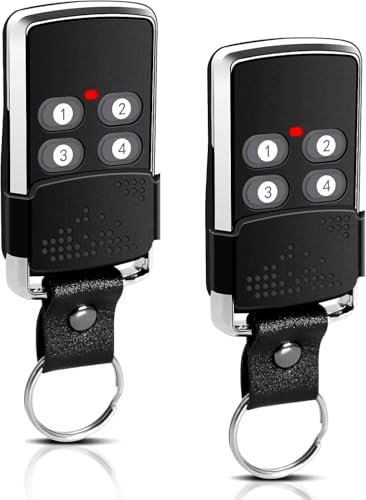 433,92MHz Garagentoröffner Handsender,Garagentor Fernbedienung,Kompatibel mit Wisniowski EL11Q, EL12Q, EL13Q, EL17Q ELN, 4 Kanäle Rolling Code (3)