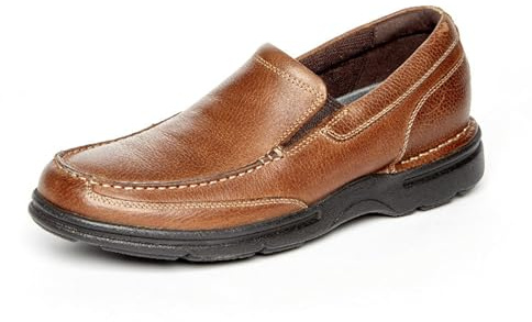 Rockport Men's Eureka Plus Slip on Oxford, Bridle Brown, 10 UK