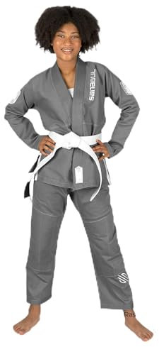 Sanabul Future Legend BJJ Gi Jiu Jitsu brésilien pour enfant, mixte enfant, argenté/blanc, K0