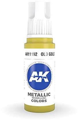 AK Interactive 3rd Gen Metallic Old Gold 17ml