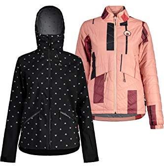 Maloja Lolem Damenjacke M Schwarz (Moonless), Herz
