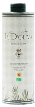 LùDoliva - Olio Extravergine di Oliva EVO Certificato DOP e BIO - Olio Novello Italiano da Olive Siciliane Moresca Biancolilla - Sicilia Made in Italy (750 ml)