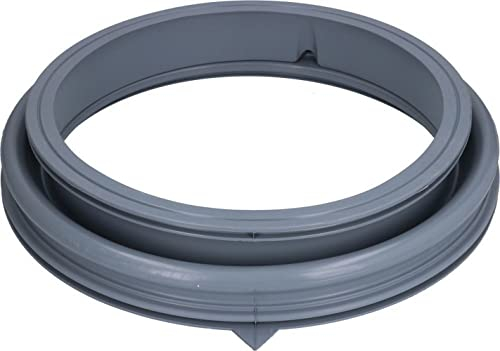 Generisch Guarnizione porta per lavatrice Samsung DC64-01664A, nylon, grigio, metallo, plastica