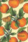 Notizbuch: Orangen Notizbuch | 6x9 Zoll DIN A5 | 100 Seiten liniert | Frucht Notizheft | Früchte Tagebuch | Orangenmuster Notebook | Rezeptbuch Geschenk