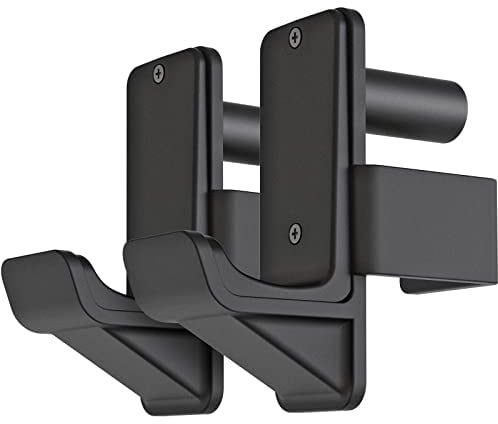 Kipika Fit 2x2 with 1'' Hole Square Tube, Bottom Reinforcement J-hooks for Power Rack Attachments, Squat Rack Accessories, Strength Training Power Cage Accessories, Set of 2