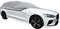 Halbgarage Autoabdeckung für Winter Sommer Herbst kompatibel mit Seat Leon ST III IV | Scheibenabdeckung L-XL
