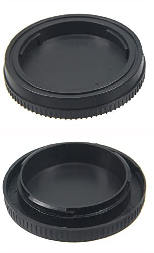 TECKEEN Body Cap & Camera Rear Lens Cover For Sony A6300 A6000 A6400 A7R2 A7M3 ILDC