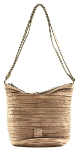 FREDsBRUDER Riffelinchen - Schultertasche 28 cm feather grey