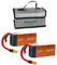 ISDT 4S BattAir Batterie Lipo 14,8 V 1500 mAh 85C RC Smartech avec prise XT-60 avec poche Lipo pour drone de course RC voiture FPV (4-6 pouces), modèles d'avion radiocommandés, utilisable par