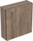 Geberit iCon Hängeschrank quadratisch, 1 Tür, 45x46,7x15 cm, 502.319.JR.1, Farbe: Nussbaum Hickory/Melamin Holzstruktur