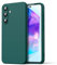 Byvuwiay Cover per Samsung Galaxy A55 5G, Morbida Silicone Liquida TPU Protettivo Ultra Slim Custodia Antiurto, Custodia Compatibile con Samsung Galaxy A55 5G - Verde Scuro