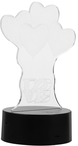 Homoyoyo optische Täuschungslampe geführte Nachtlichter LED lumae Lebensdauer kinderzimmer lampen kinderzimmerlampe schreibtischlampe 3D-Lampenillusion Mädchen farbwechselndes Licht