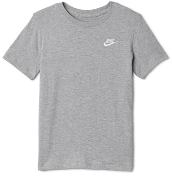Nike Unisex Kinder K NSW Tee Emb Futura Lbr Shirt (1er Pack)