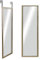 CHELY INTERMARKET Espejo de Puerta Cuerpo Entero para habitacion 30x120cm(Exterior 36x126) Mod.19004 Dorado