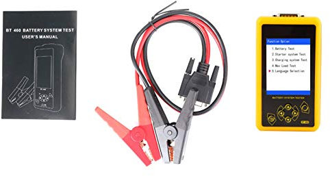 AUTOOL BT - 460 Car Battery Tester - Vehicle Battery Analyzer with Charging System Analyzer, Capacity and Measurement for Accurate Diagnostics