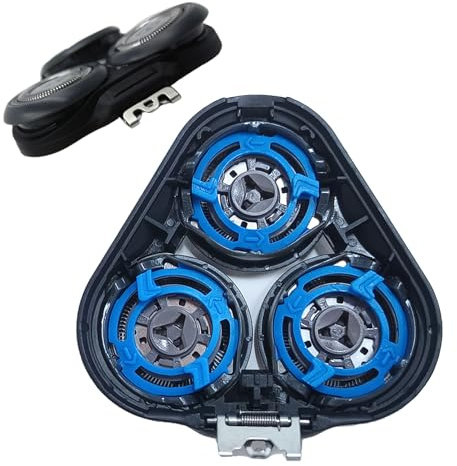 SH50/52 Ersatzköpfe Kompatibel mit Philips Series 5000/6000 Scherkopf (S5xxx Rundgehäuse) – Nicht Kompatibel mit Fünfeckgehäuse-Modelle