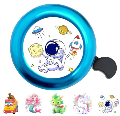 Aethryon Fahrradklingel Kinder, Klingel für Fahrrad Kinder, Jungen/Mädchen, Bike Bell Kids, Kinderfahrrad Zubehör, Viele Farben