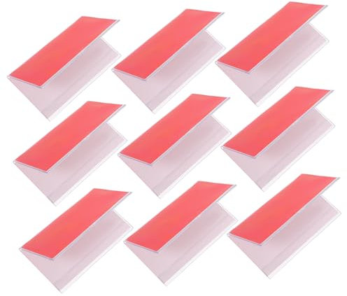 Ciieeo Lot De 10 Porte-noms En Plastique Pour Bureau Pour Salle De Classe École Réunion