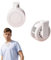 Ventilateur à Pince, Mini Ventilateur Silencieux 3 Niveaux Réglables - Rotation 360° - Small Clip-on Fan,Mini Fans De Tourbillon Pour Clips De Taille - Blanc