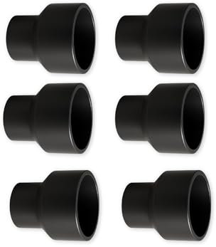 FLUXI-TECH - Manchon Réducteur PVC PN16 – Raccord à Coller pour Tuyaux Lot de 6 pièces (50mm | 40mm)