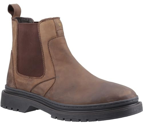 Hush Puppies Jamie Chelsea Boot Brown UK 9 BrownUK 9Brown Boots (11498) Men's