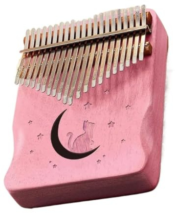 Kalimba Rosa Kalimba-Set Mit 21 Tasten Für Musikliebhaber(Pink)