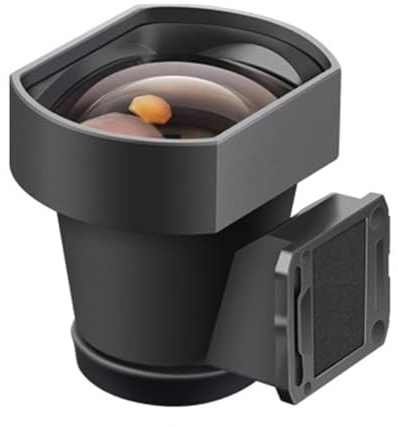 Vituord Externer Optischer Sucher, Präzise 35-mm-Bildfeldmarkierungen, Mit Verstellbarer Blitzschuhhalterung, Weicher Gummi-Augenmuschel, Für Digital-/Filmkameras, Verbessertes Aufnahmeerlebnis