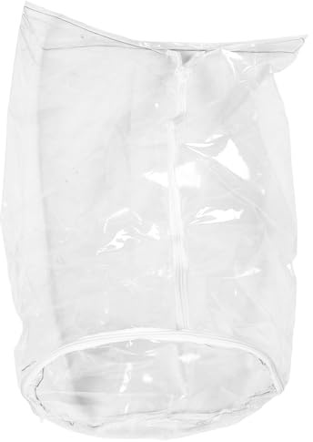 Toyvian PVC Gas Cylinder Cover 10kg Propane Tank Protector 33cm Diameter x 55cm Height Waterproof Dustproof Outdoor Gas Bottle Cover for Camping and Market Use