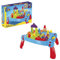 MEGA BLOKS Bauset - Spielend leicht Logik und Zahlen Lernen - Spieltisch zum Fördern der motorischen Fähigkeiten, Lernspielzeug für Kleinkinder, FGV05