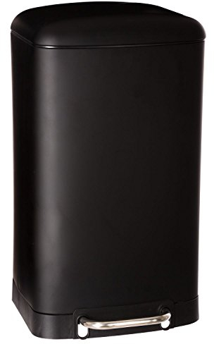 Clean house Poubelle à pédale Ariane - 30 L - Noir