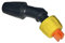 Spray Nozzle Elbow Fitting Set for Knapsack Sprayer Hand Lance. Includes Fan Nozzle Plus Filter