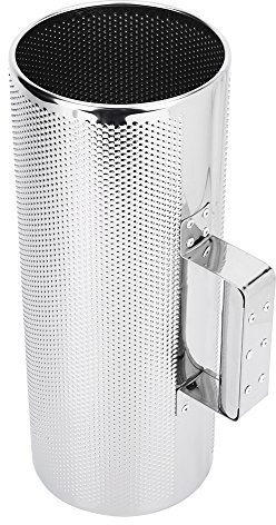 Instrumento Guiro de Metal, percusión Guiro de Acero Inoxidable con raspador 5 x 12.8cm Guiro