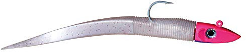 Dieter Eisele Draufgänger Twitcher No Action Gummiköder 28cm fertig montiert, Farbe:Pink Pearl, Länge cm:28.0, Gewicht g:175