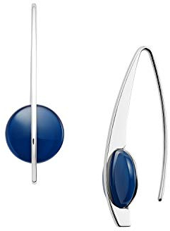 Skagen Damen Edelstahl Ohrringe SEA GLASS mit Ohrbügelverschluss