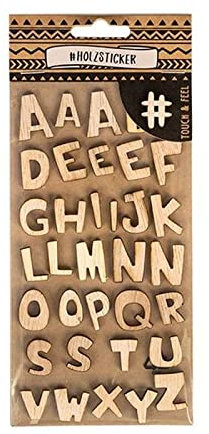 Trendhaus Holz-Sticker BUCHSTA Adventure 35TLG.
