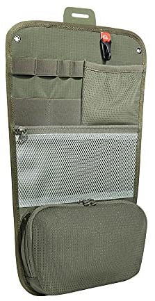 Tasmanian Tiger TT Organizer Panel Einschub für Rucksäcke mit vielen Taschen für Werkzeug, Schreibzeug, EDC, kompatibel mit TT Essential Pack L, TT SW Pack 25 und Daypack L, 13 x 8 cm, Oliv