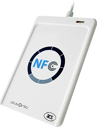 plusonic Lector de Tarjetas Inteligentes PLCR-NFC