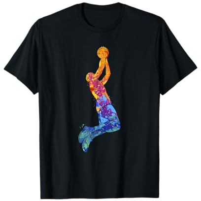 Basketball Graphique De Basket-Ball Graphique T-Shirt