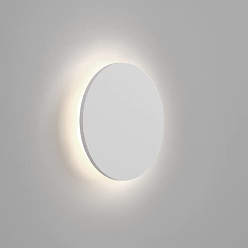Astro Eclipse Round 250 LED 2700K, Wandleuchte für den Innenbereich, übermalbarer Gips-LED-Streifen, entworfen in Großbritannien – 1333019 – 3 Jahre Garantie