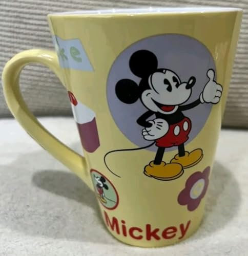 Disney Store Exclusive Pale Yellow Mickey Mouse Mug