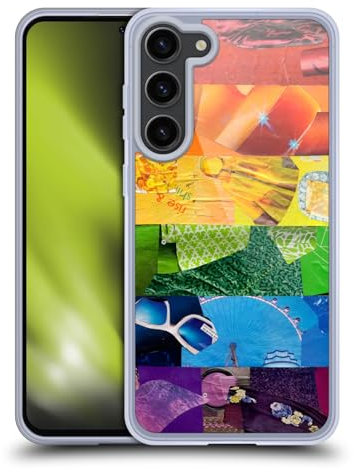 Head Case Designs Offizielle Artpoptart LGBT Fahnen Gel Handyhülle Hülle [Militärischer Schutzgrad] Kompatibel mit Samsung Galaxy S23+ 5G