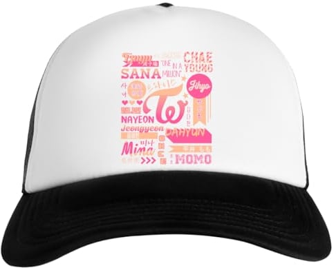 Luxogo Twice Collage Unisex Baseball Snapback Kappe Cap