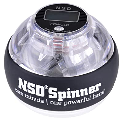 NSD Spinner Regular Pro - Crystal: Stärken Sie Ihren Halt, verbessern Sie die Durchblutung und beschleunigen Sie Ihre Erholung, jetzt mit digitalem Tacho, ideal für Sport und Therapeutische Anwendung.
